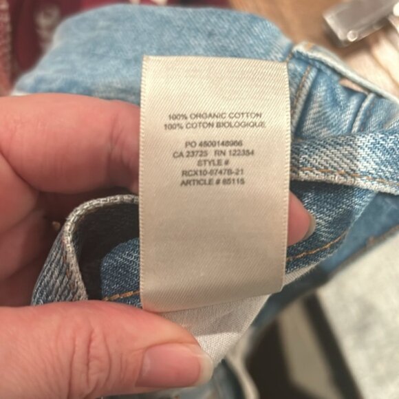 ARITZIA DENIM FORUM The Joni High Rise Loose 32l - Picture 15 of 16